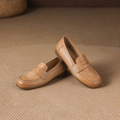 Galea | Genuine Leather Loafers - Rosalie and Grace