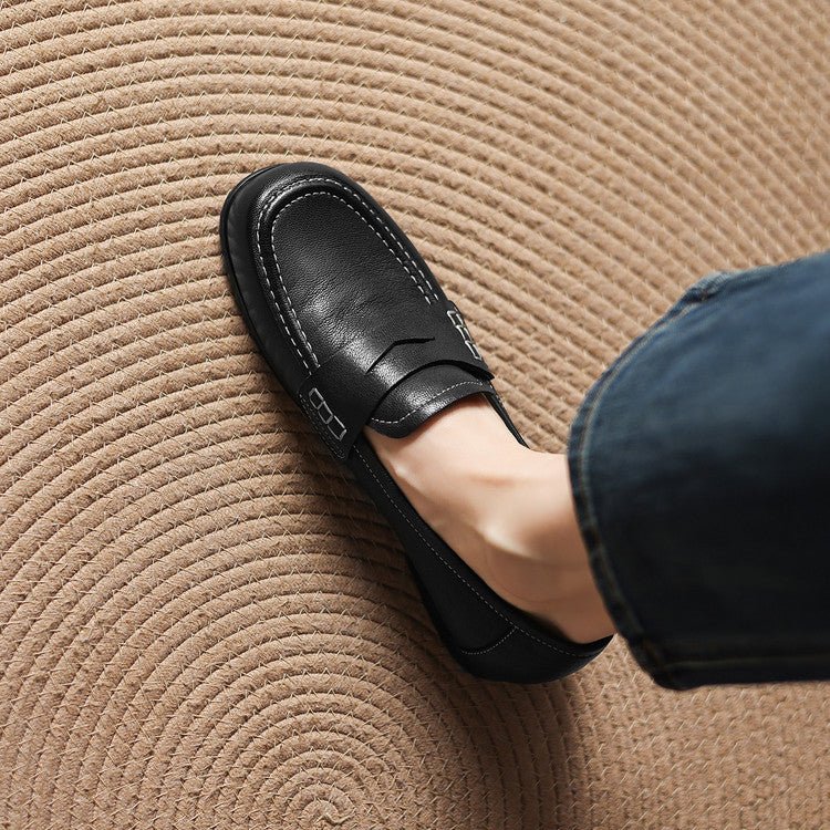 Galea | Genuine Leather Loafers - Rosalie and Grace