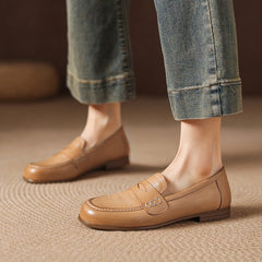 Galea | Genuine Leather Loafers - Rosalie and Grace