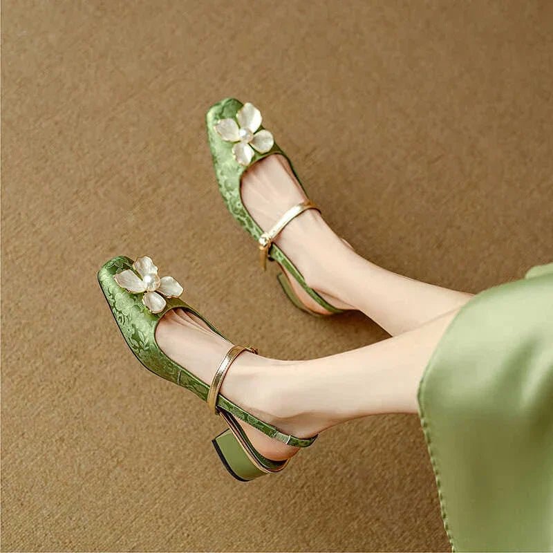 Genine Slingback Pumps - Rosalie and Grace