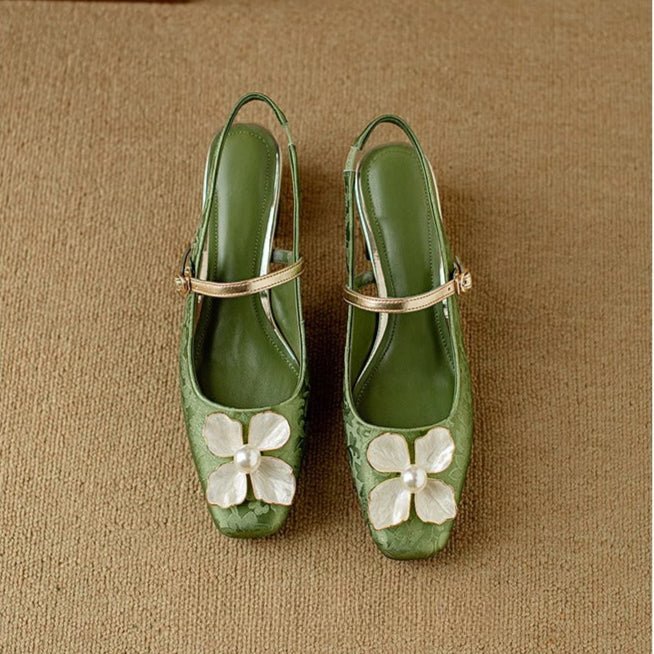 Genine Slingback Pumps - Rosalie and Grace