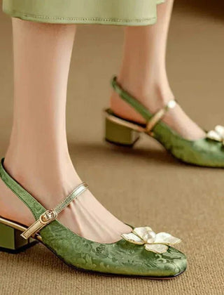 Genine Slingback Pumps - Rosalie and Grace