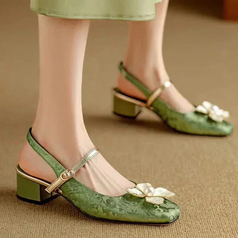 Genine Slingback Pumps - Rosalie and Grace