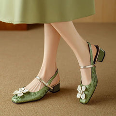 Genine Slingback Pumps - Rosalie and Grace