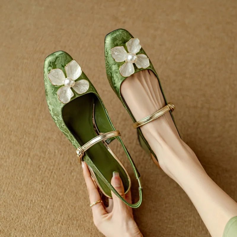 Genine Slingback Pumps - Rosalie and Grace