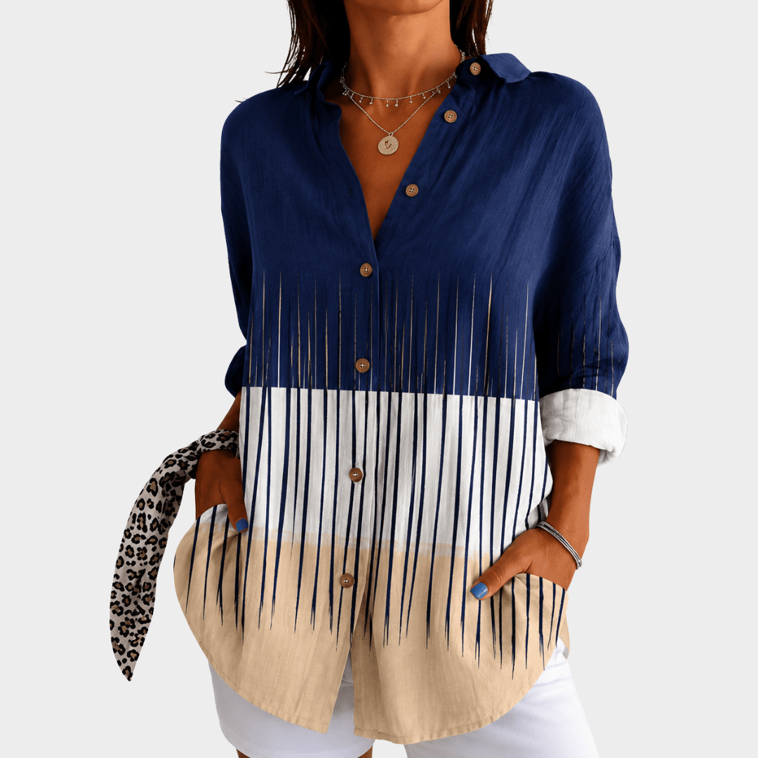 Harbor Breeze Statement Blouse - Rosalie and Grace