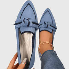 Inga™ | Knotted Comfort Loafers - Rosalie and Grace