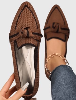 Inga™ | Knotted Comfort Loafers - Rosalie and Grace