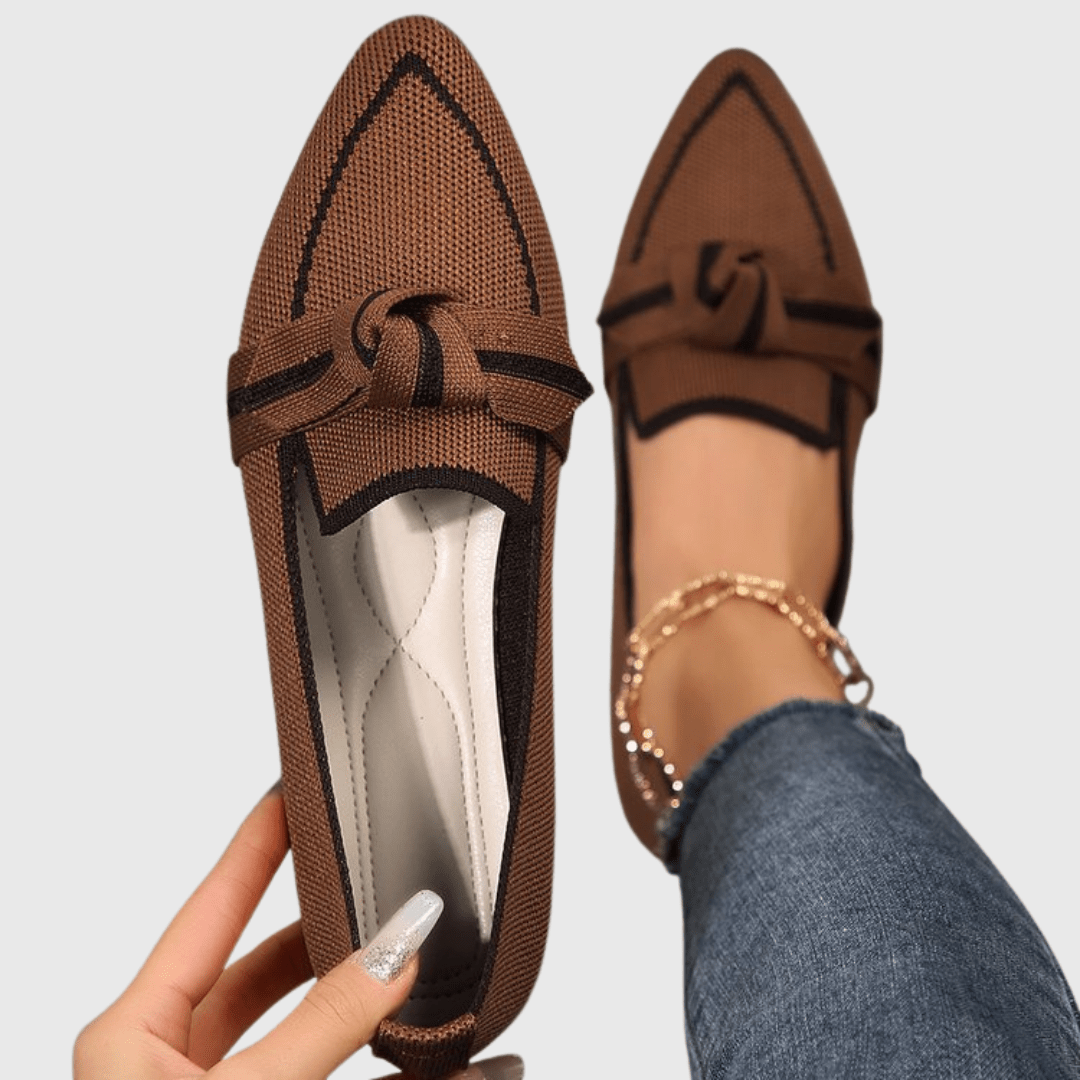Inga™ | Knotted Comfort Loafers - Rosalie and Grace