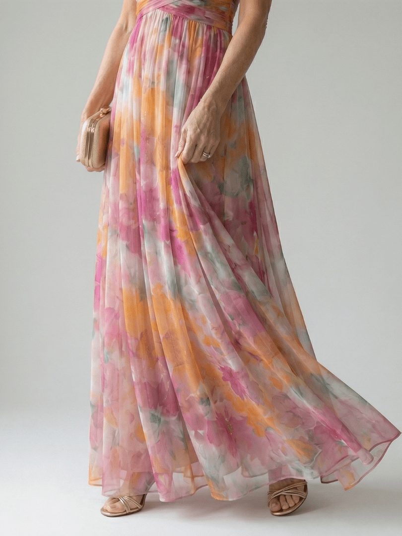 Isel™ | Soft Wrap Maxi Dress - Rosalie and Grace