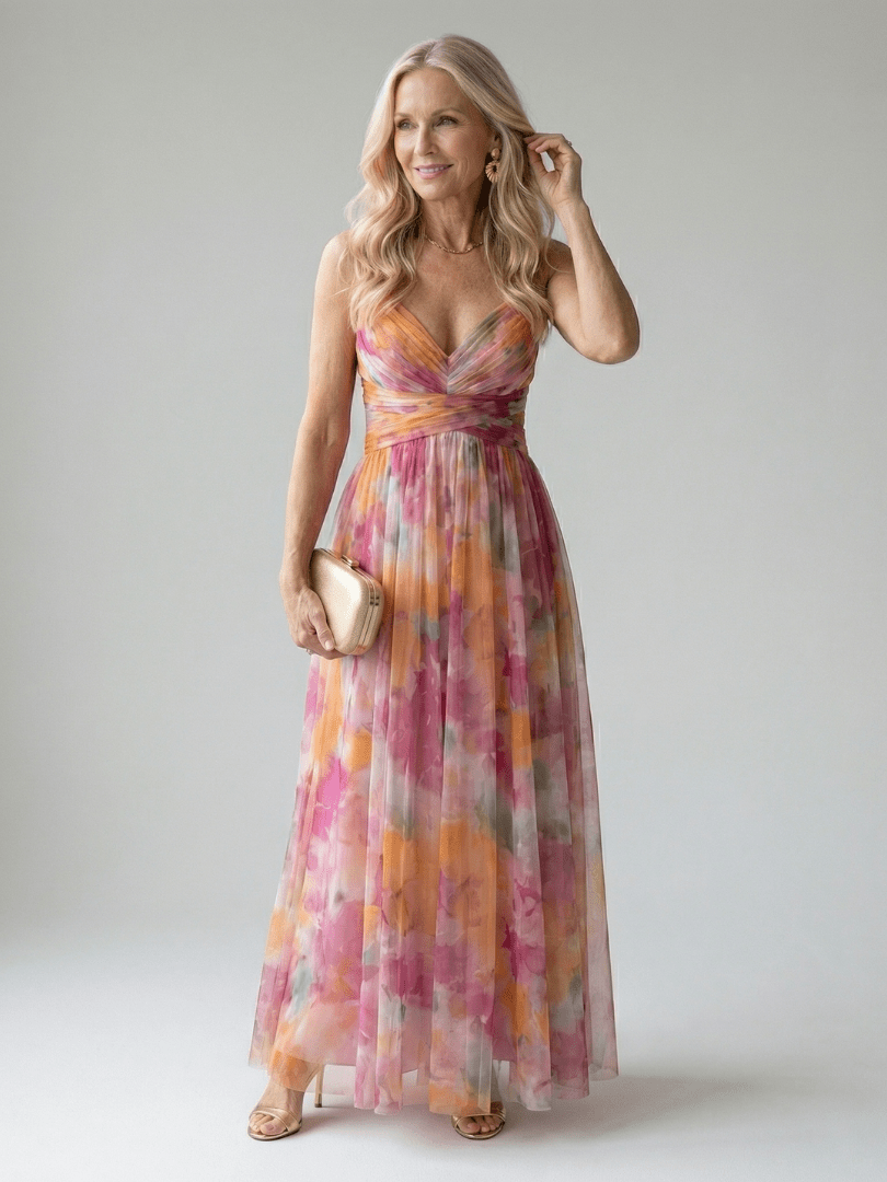 Isel™ | Soft Wrap Maxi Dress - Rosalie and Grace