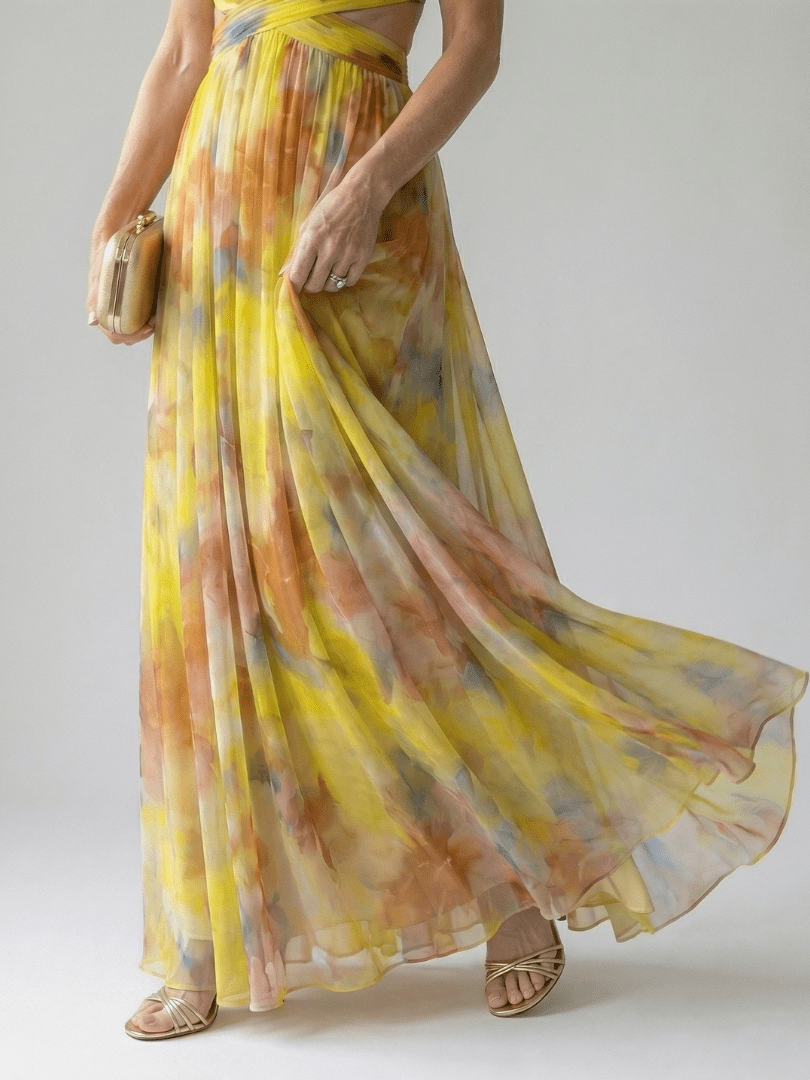 Isel™ | Soft Wrap Maxi Dress - Rosalie and Grace