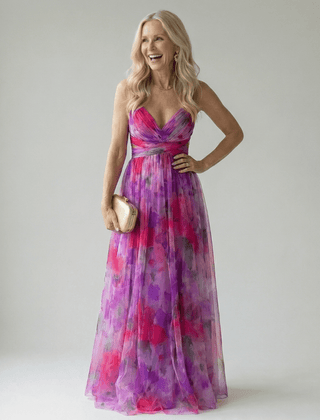Isel™ | Soft Wrap Maxi Dress - Rosalie and Grace