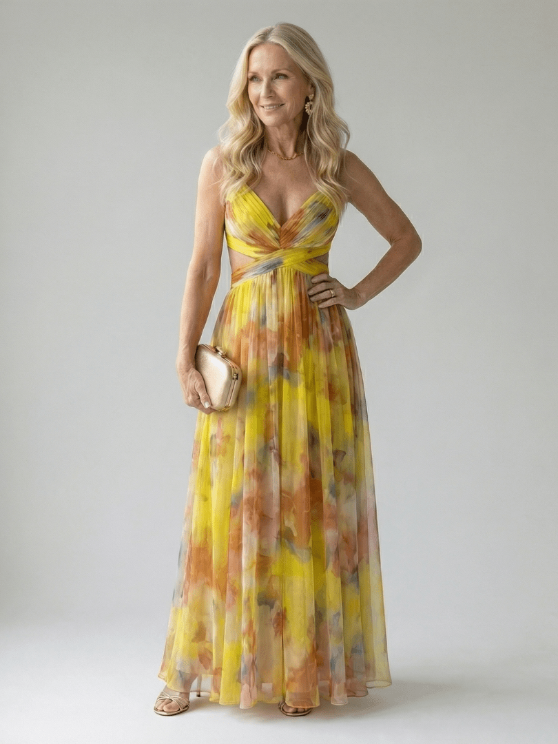 Isel™ | Soft Wrap Maxi Dress - Rosalie and Grace