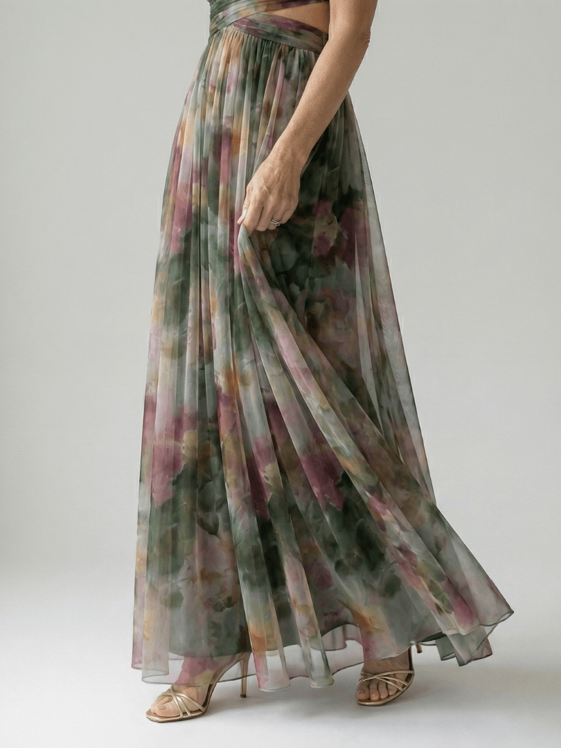 Isel™ | Soft Wrap Maxi Dress - Rosalie and Grace