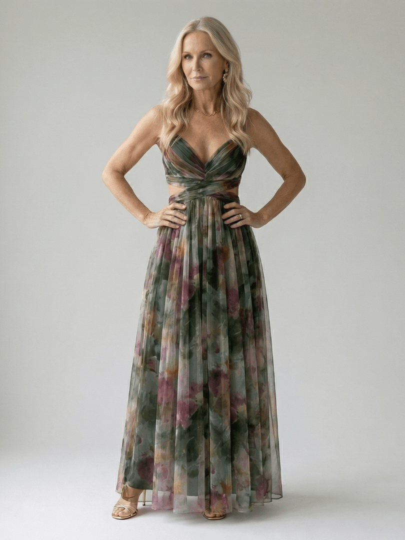 Isel™ | Soft Wrap Maxi Dress - Rosalie and Grace