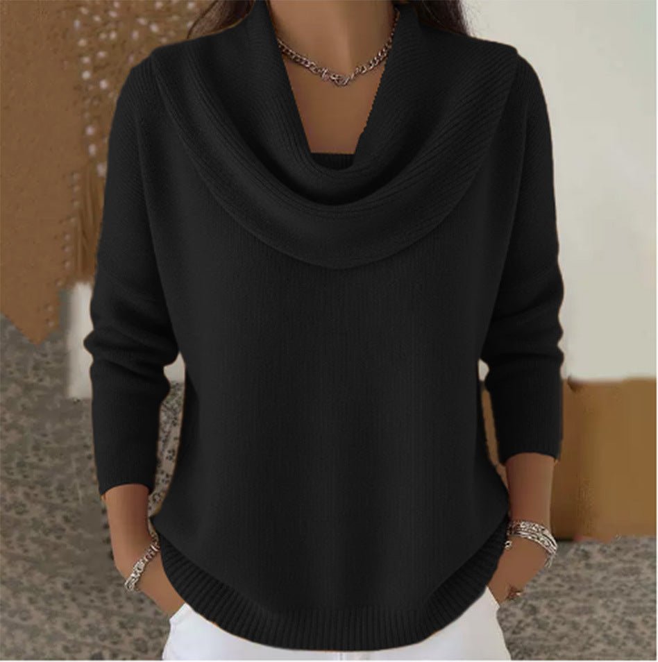 Juliette™ | Cowl Neck Sweater - Rosalie and Grace
