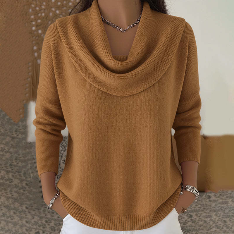 Juliette™ | Cowl Neck Sweater - Rosalie and Grace