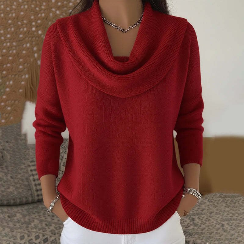 Juliette™ | Cowl Neck Sweater - Rosalie and Grace