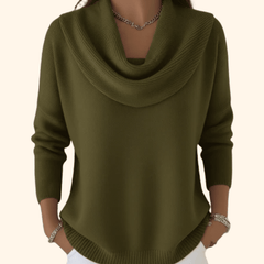 Juliette™ | Cowl Neck Sweater - Rosalie and Grace