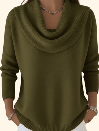 Juliette™ | Cowl Neck Sweater - Rosalie and Grace
