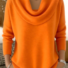 Juliette™ | Cowl Neck Sweater - Rosalie and Grace