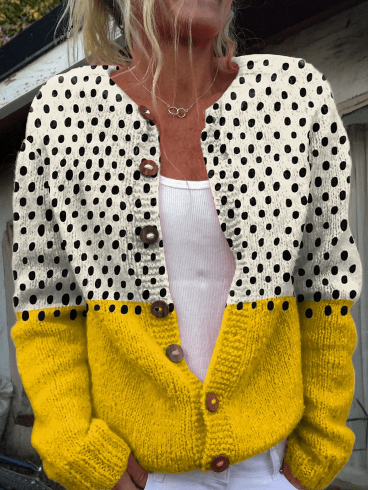 JUNELLA™ - VINTAGE ELEGANT KNIT CARDIGAN - Rosalie and Grace