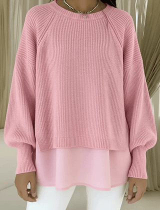 Kestlyn™ | Layered-Look Sweater - Rosalie and Grace