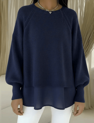 Kestlyn™ | Layered-Look Sweater - Rosalie and Grace