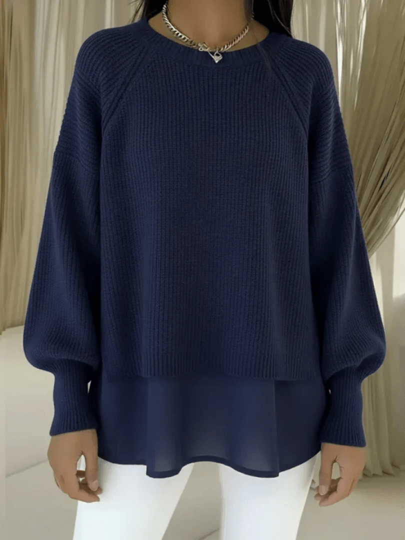 Kestlyn™ | Layered-Look Sweater - Rosalie and Grace