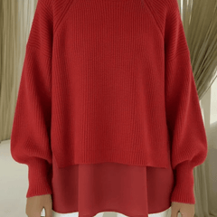 Kestlyn™ | Layered-Look Sweater - Rosalie and Grace