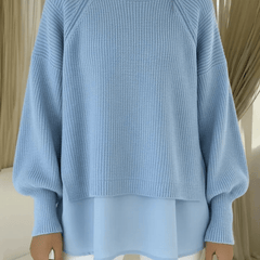 Kestlyn™ | Layered-Look Sweater - Rosalie and Grace