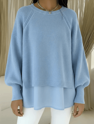 Kestlyn™ | Layered-Look Sweater - Rosalie and Grace