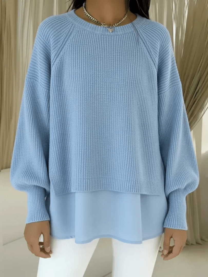 Kestlyn™ | Layered-Look Sweater - Rosalie and Grace