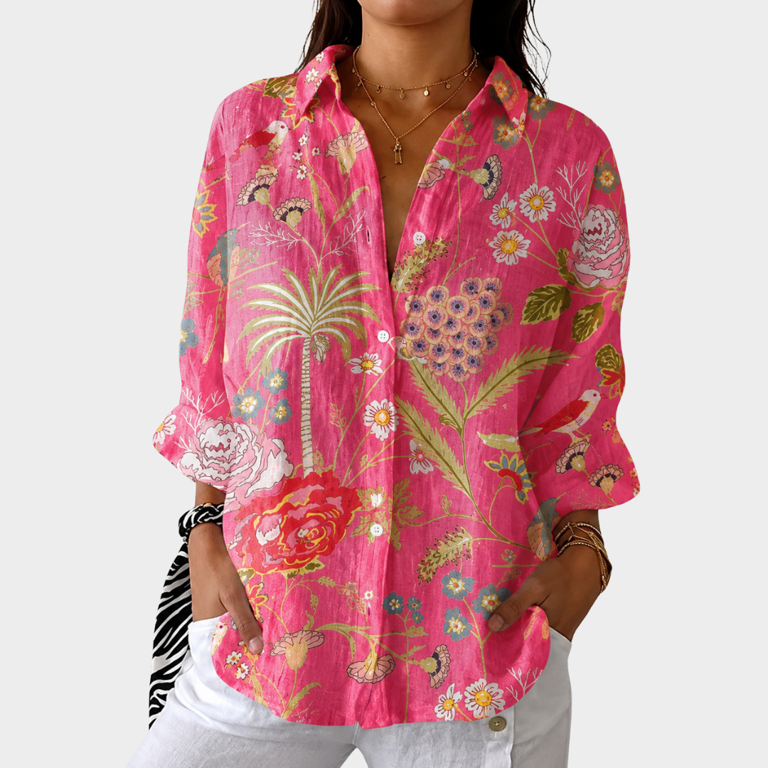 Light and Colorful Printed Blouse - Rosalie and Grace