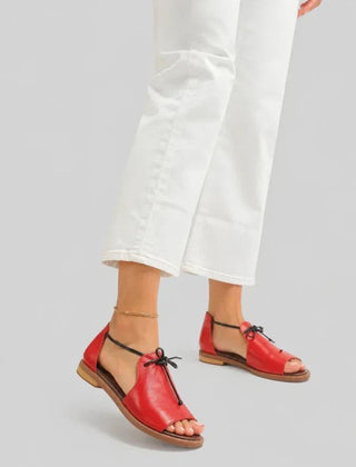 LILLIANA – STRAP-STYLE LEATHER SANDALS - Rosalie and Grace
