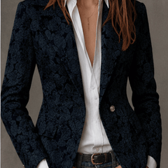 Lorenza™ Elegant Cashmere-Blend Blazer - Rosalie and Grace