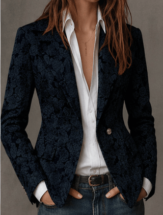 Lorenza™ Elegant Cashmere-Blend Blazer - Rosalie and Grace