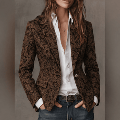 Lorenza™ Elegant Cashmere-Blend Blazer - Rosalie and Grace