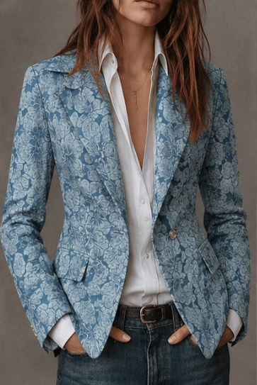 Lorenza™ Elegant Cashmere-Blend Blazer - Rosalie and Grace