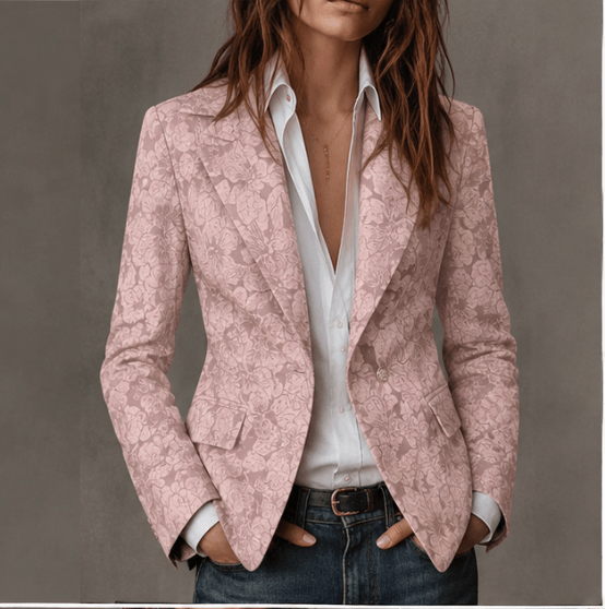Lorenza™ Elegant Cashmere-Blend Blazer - Rosalie and Grace