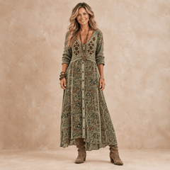 Marigold™ Botanical Maxi Dress - Rosalie and Grace