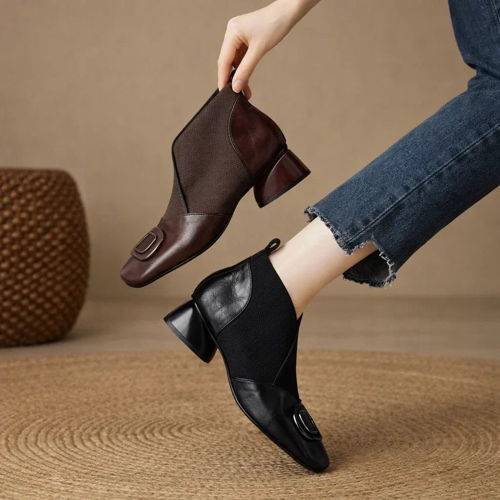 Opium Leather Boots - Rosalie and Grace