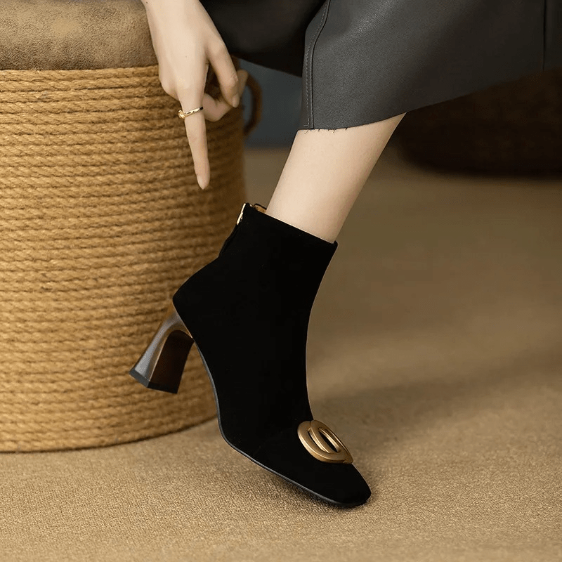 Opium Velvet Boots - Rosalie and Grace