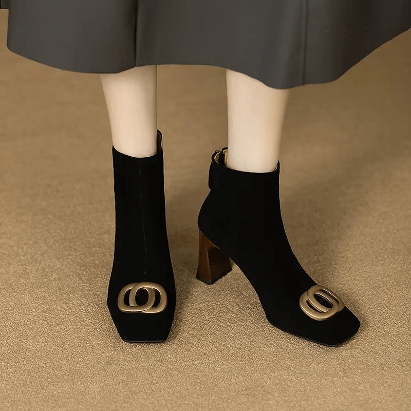 Opium Velvet Boots - Rosalie and Grace