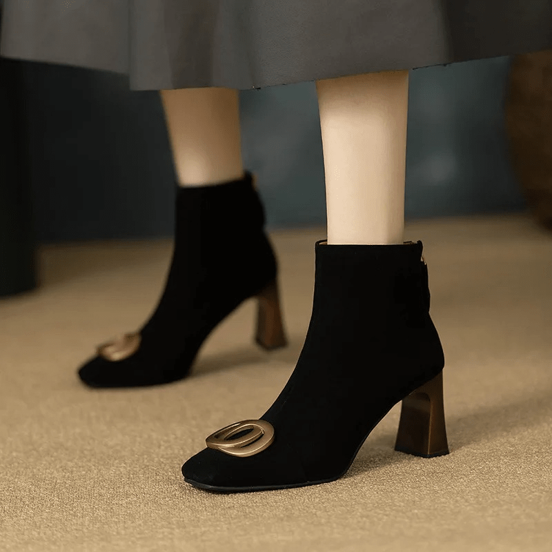 Opium Velvet Boots - Rosalie and Grace