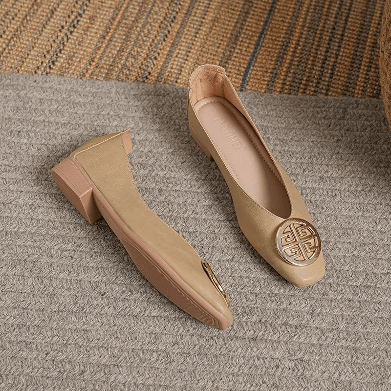 Orchard Leather Flats - Rosalie and Grace