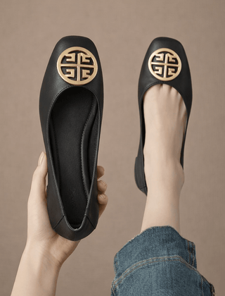 Orchard Leather Flats - Rosalie and Grace