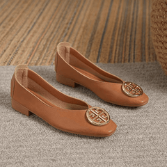 Orchard Leather Flats - Rosalie and Grace