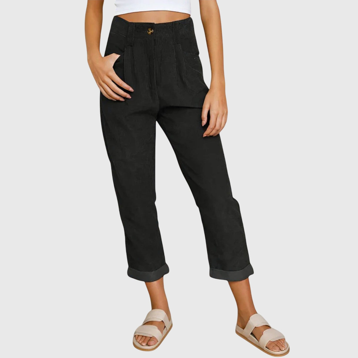 Rachael™ | Modern Cord Pants - Rosalie and Grace
